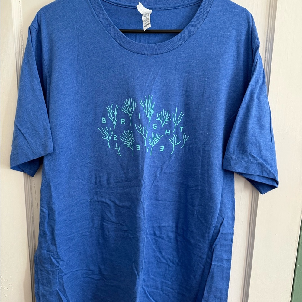 Blue Bright Eyes Coral Logo T-Shirt